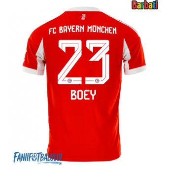 Bayern Munich Sacha Boey #23 Tricou Fotbal Replică 2025-26 Barbati Acasa